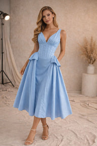 Marbella Glow Midi Dress