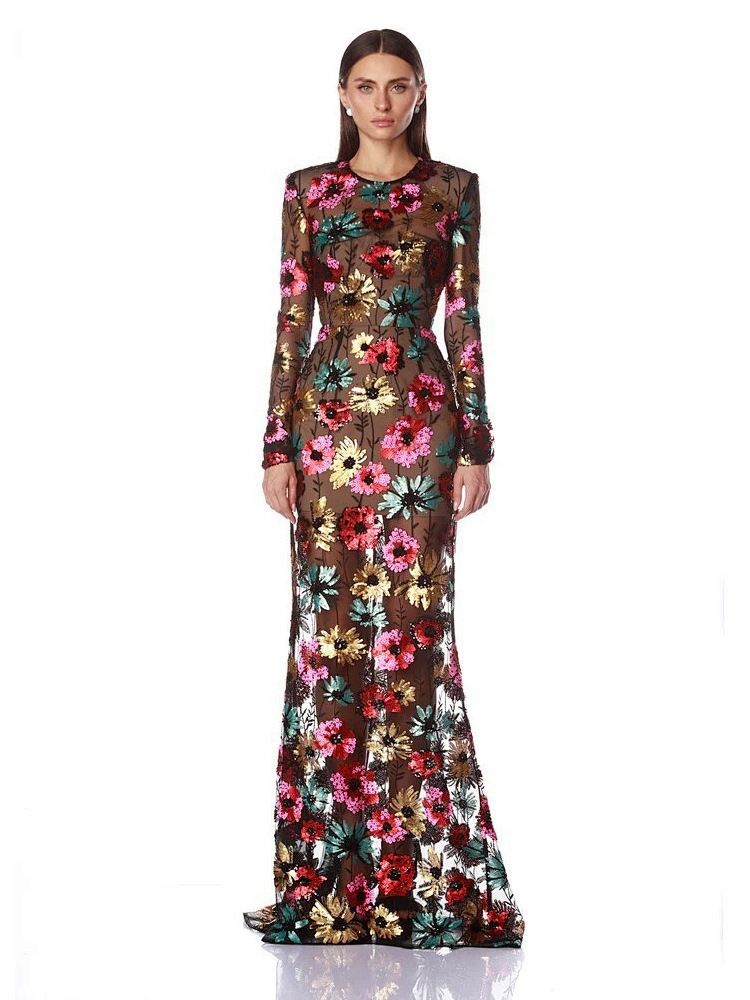 Enchanted Flora Maxi Dress