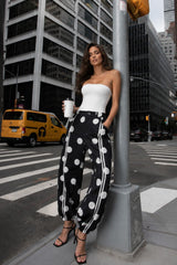 Midnight Polka Luxe Pant