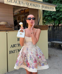 Monet Garden Mini Dress