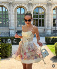 Monet Garden Mini Dress