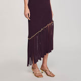 Desert Plum midi dress