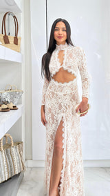 (Run small) Komoddo maxi dress
