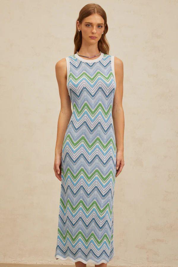 Color Nest midi dress