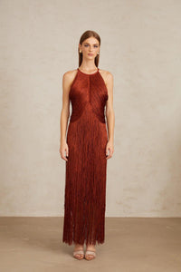 Terracota Flash dress