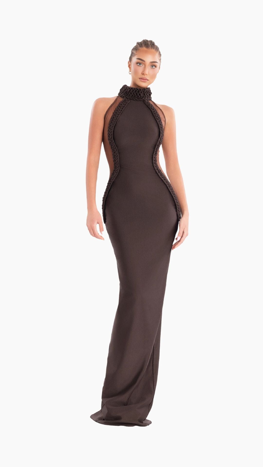 Chocolate Luxe maxi dress