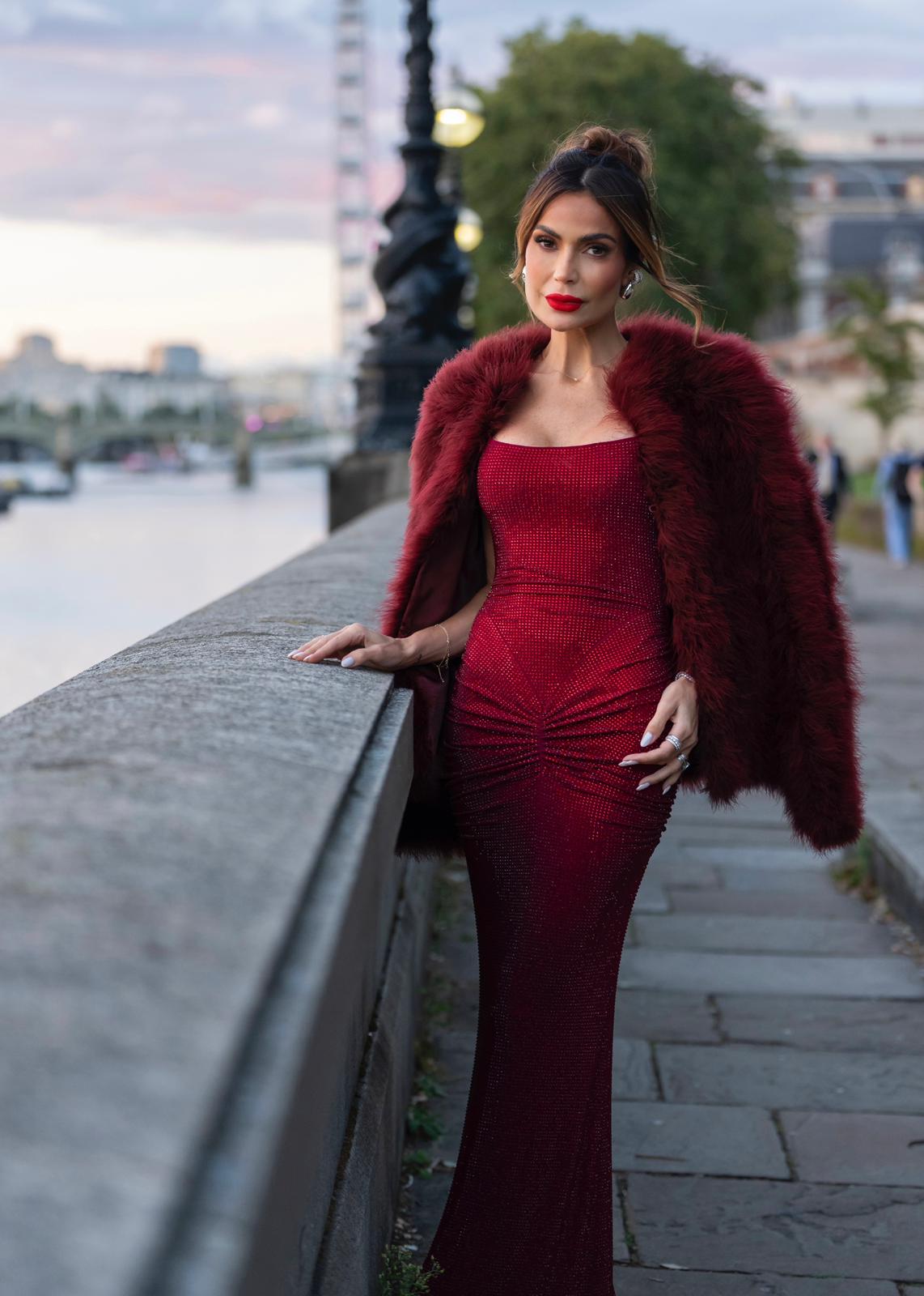 Silent Dazzle maxi dress