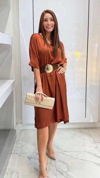 Thalia midi dress