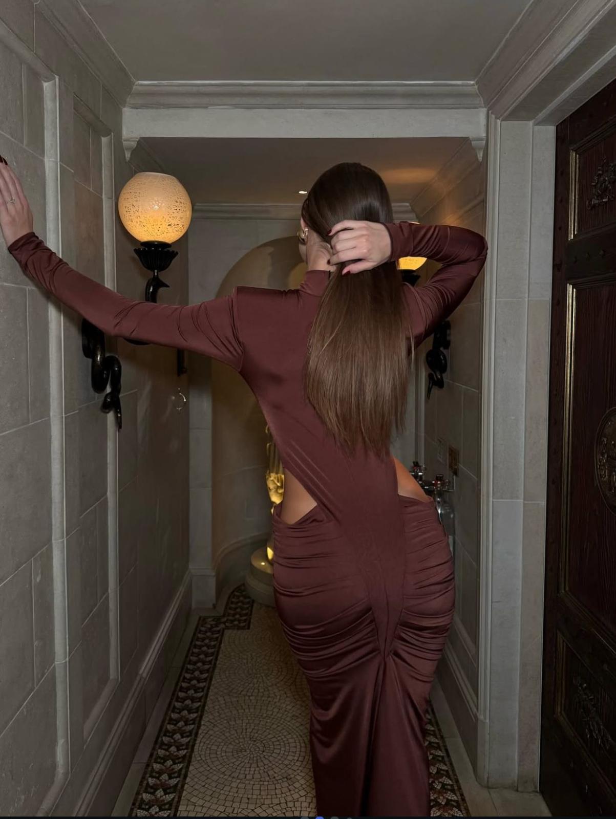 Divine Cut Maxi Dress