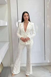 Ivory Empire Pant Set