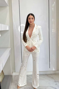 Ivory Empire Pant Set