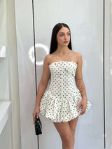 Dolce Polka Mini Dress