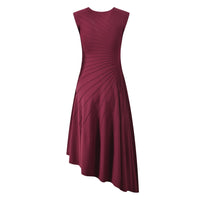 Royal Merlot Midi Dress