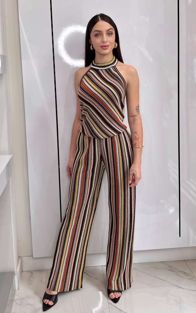 Vibrant Riviera Pant Set