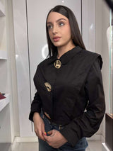 Royal Statement Blouse