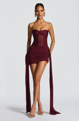 Sculpted Mirage Mini Dress