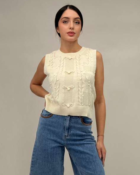 Silkbow Crème Blouse