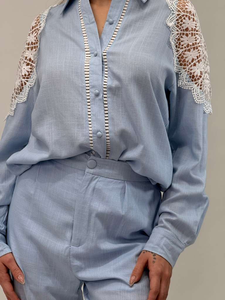 Encanté Linen Pant Set