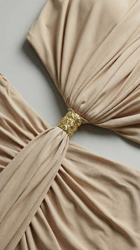 Sand Reverie Maxi Dress