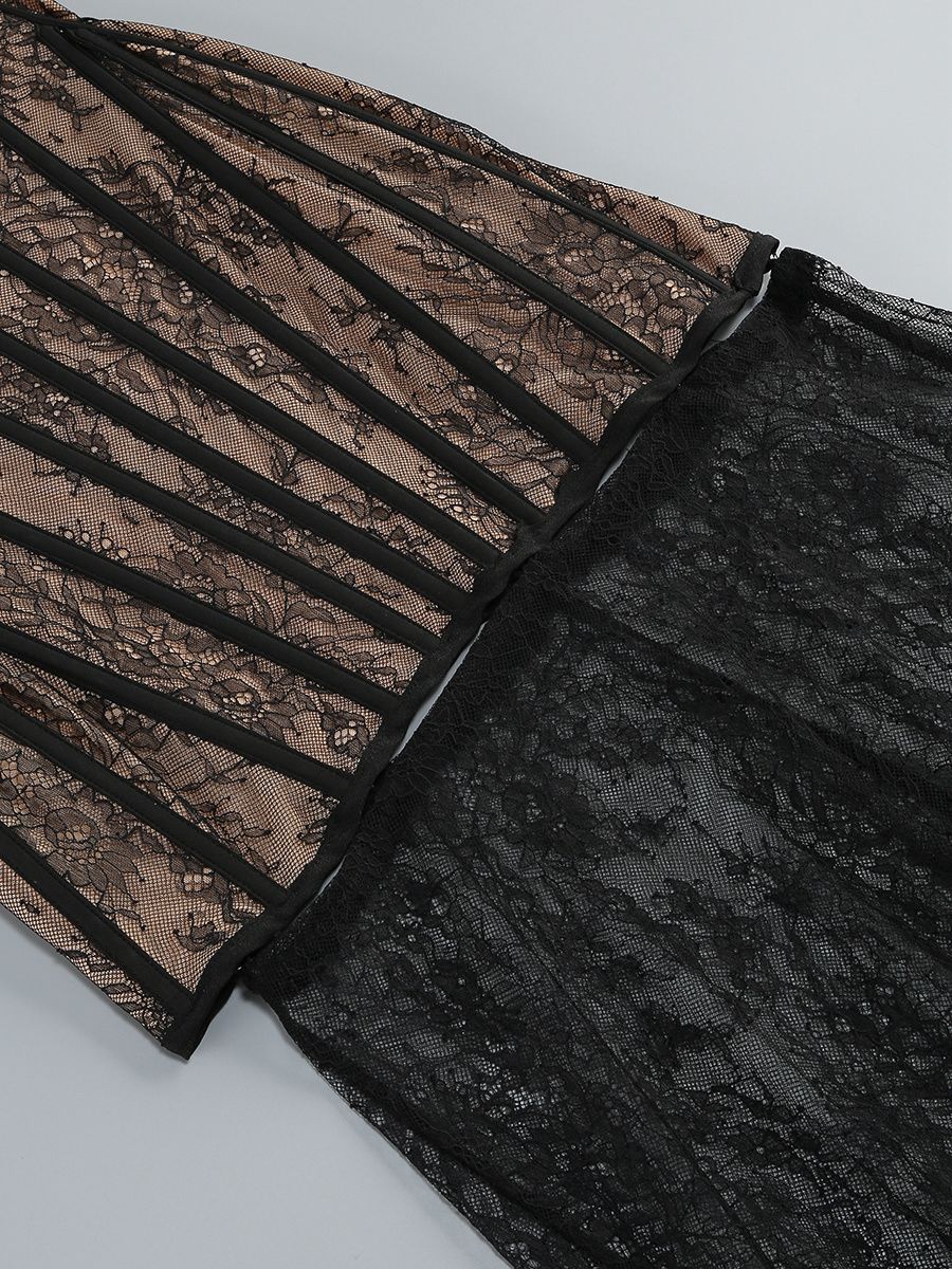 Dark Allure Maxi Dress