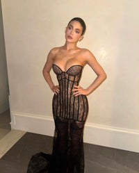 Dark Allure Maxi Dress