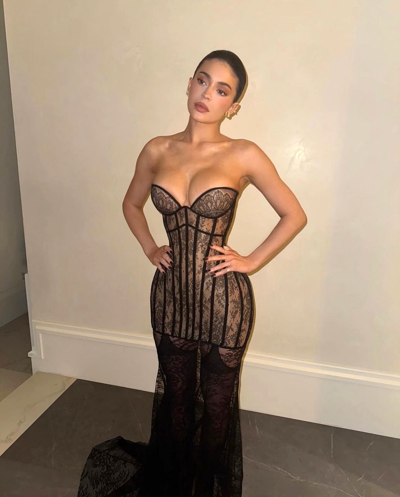 Dark Allure Maxi Dress