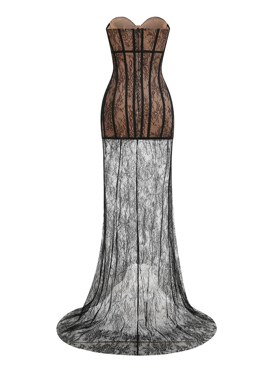 Dark Allure Maxi Dress