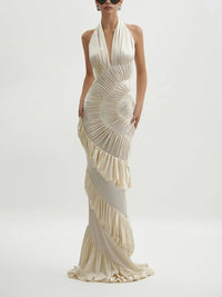 Champagne Whisper Gown Dress