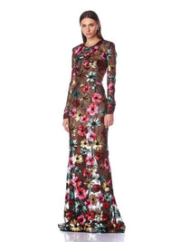 Enchanted Flora Maxi Dress