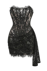 Nocturne Lace Mini Dress