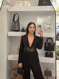 Shadowline Corset Blazer