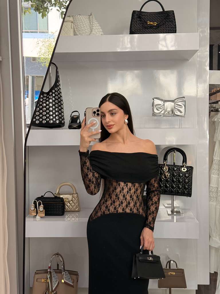 Lace Allure Gown Maxi Dress