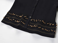 Aureline Studded Skirt Set