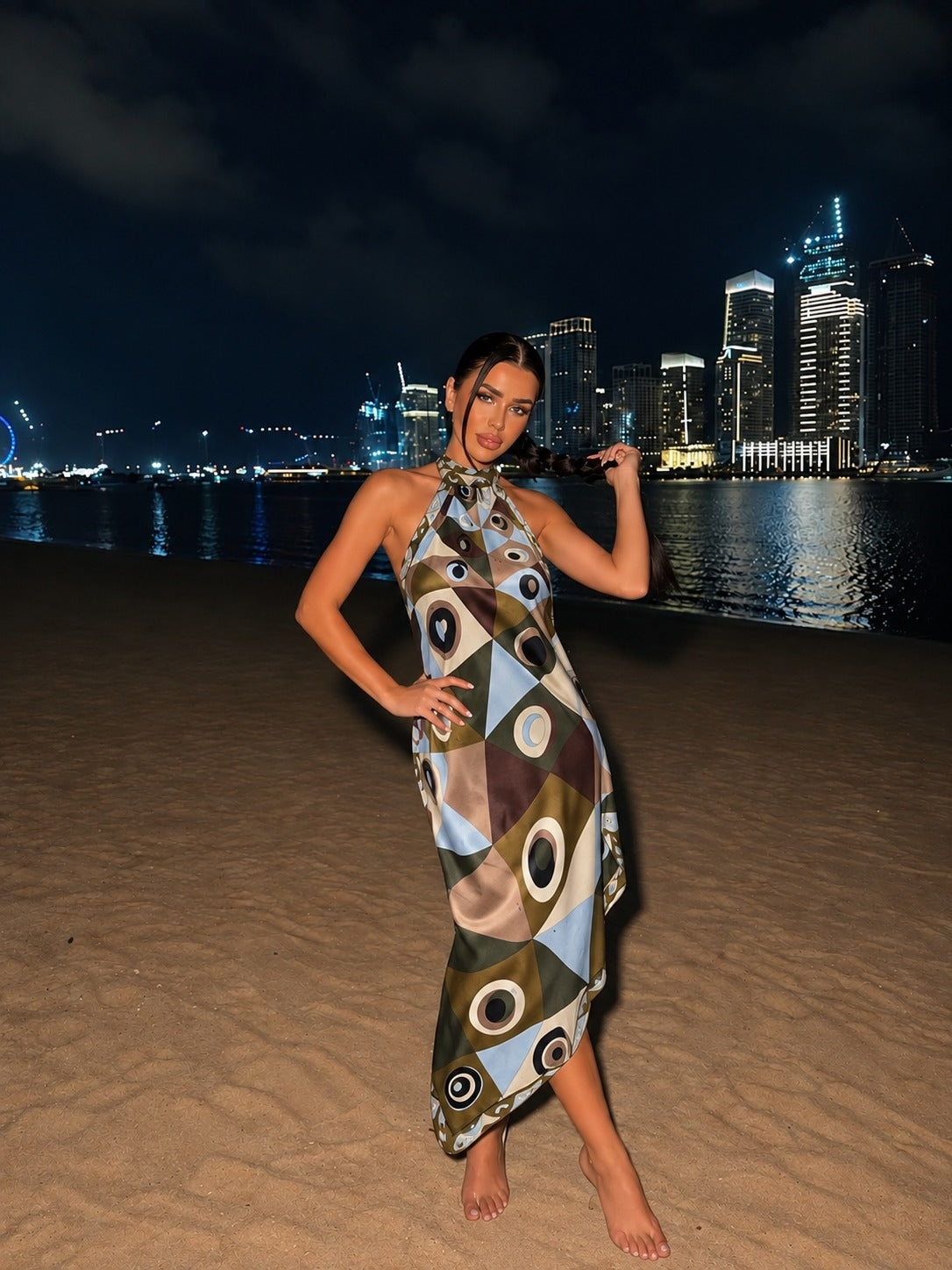 Calyra Asymmetric Dress