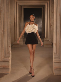The Ivory Scandal Mini Dress
