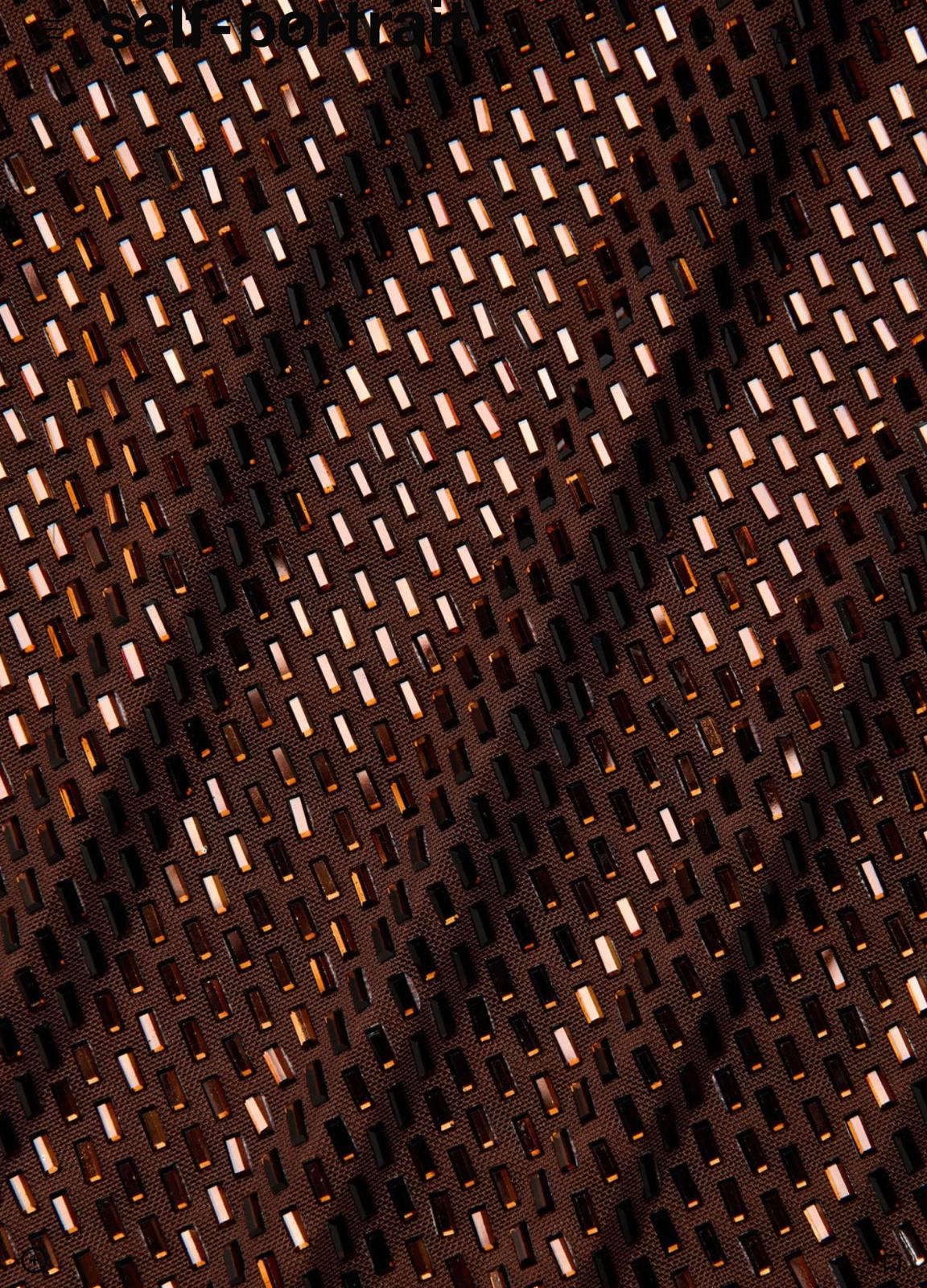 Bronze Mirage Gown Maxi Dress