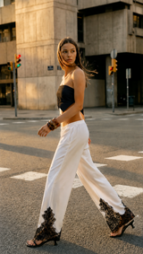 Noir Chantilly Pants